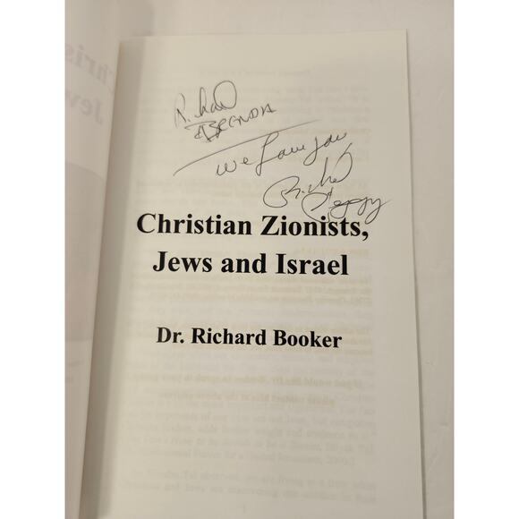 Dr. Richard Booker Bundle Of 2 Booklets The Battle For Truth Christian Zionist - Picture 4 of 10